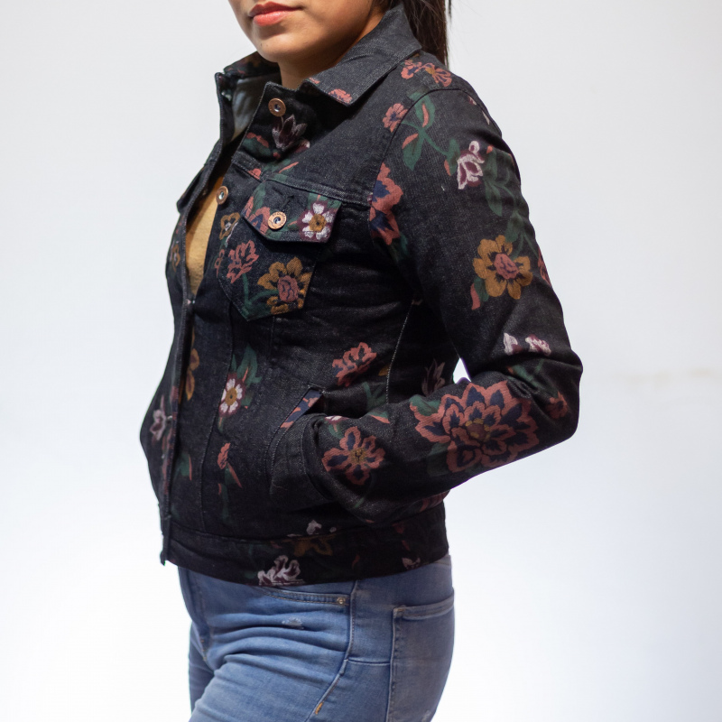 Chamarra de Mezclilla Dama Basic