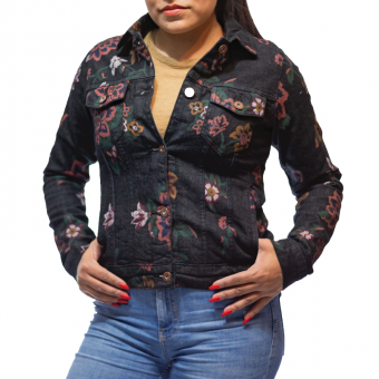 Chamarra de Mezclilla Dama Basic