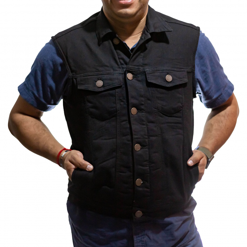 Chaleco de Mezclilla con Forro 